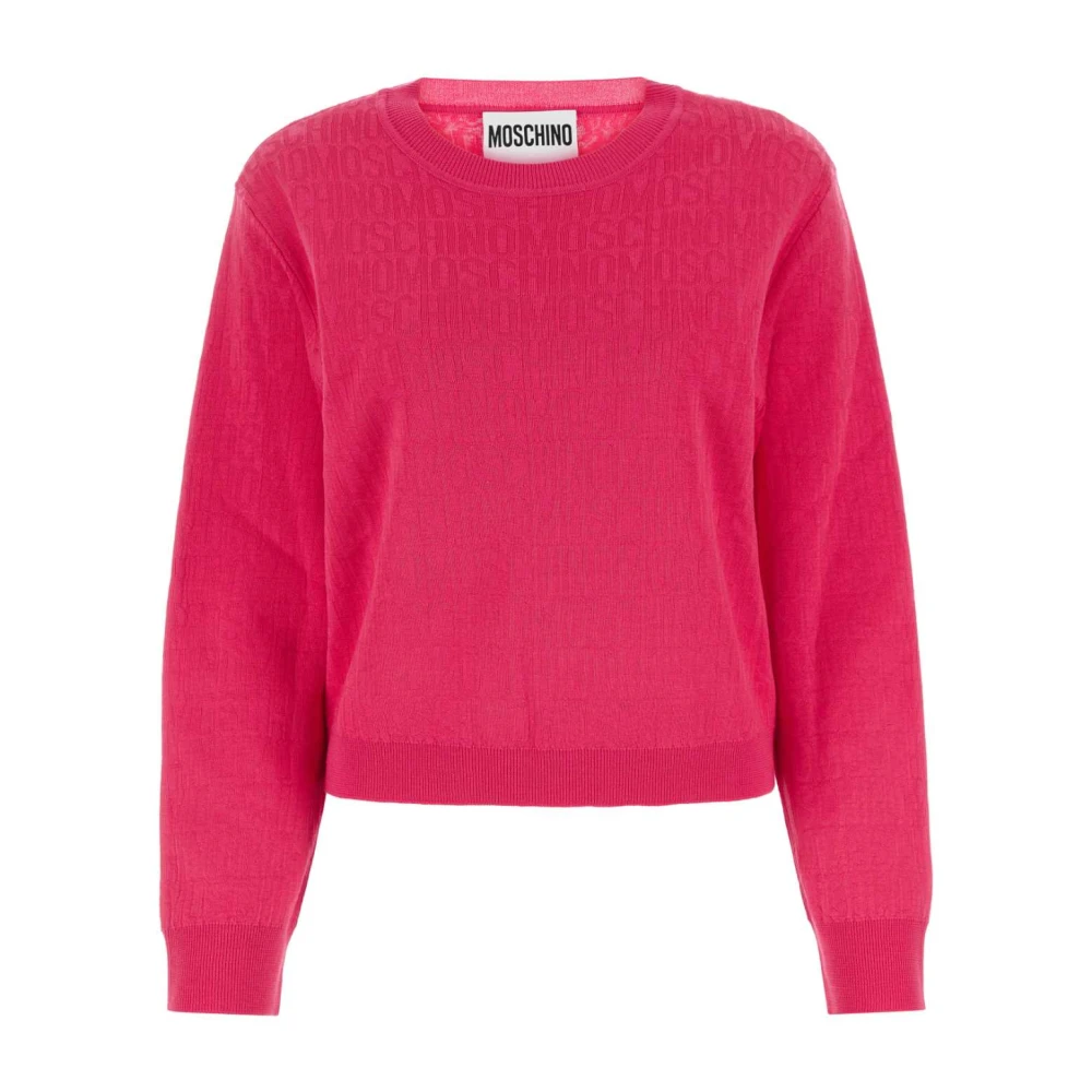 Knitwear > Round-neck Knitwear - - Moschino - Modalova