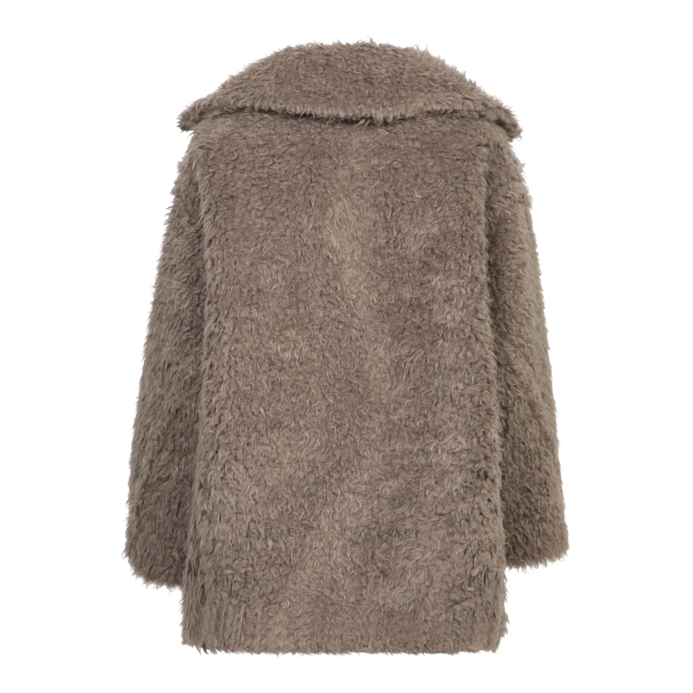 Blanca Vita Elegante Beige Jas Aw24 Beige Dames