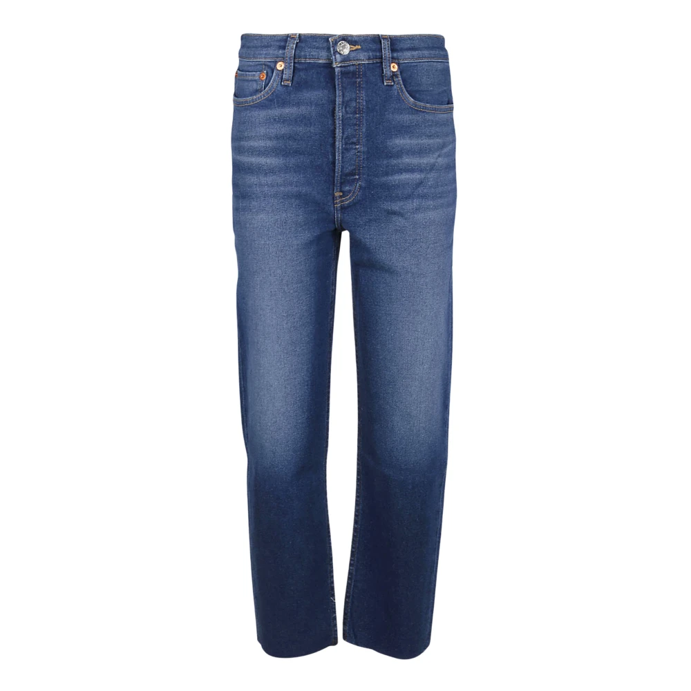 Re/Done 70 -talets spisrörsjeans Blue, Dam