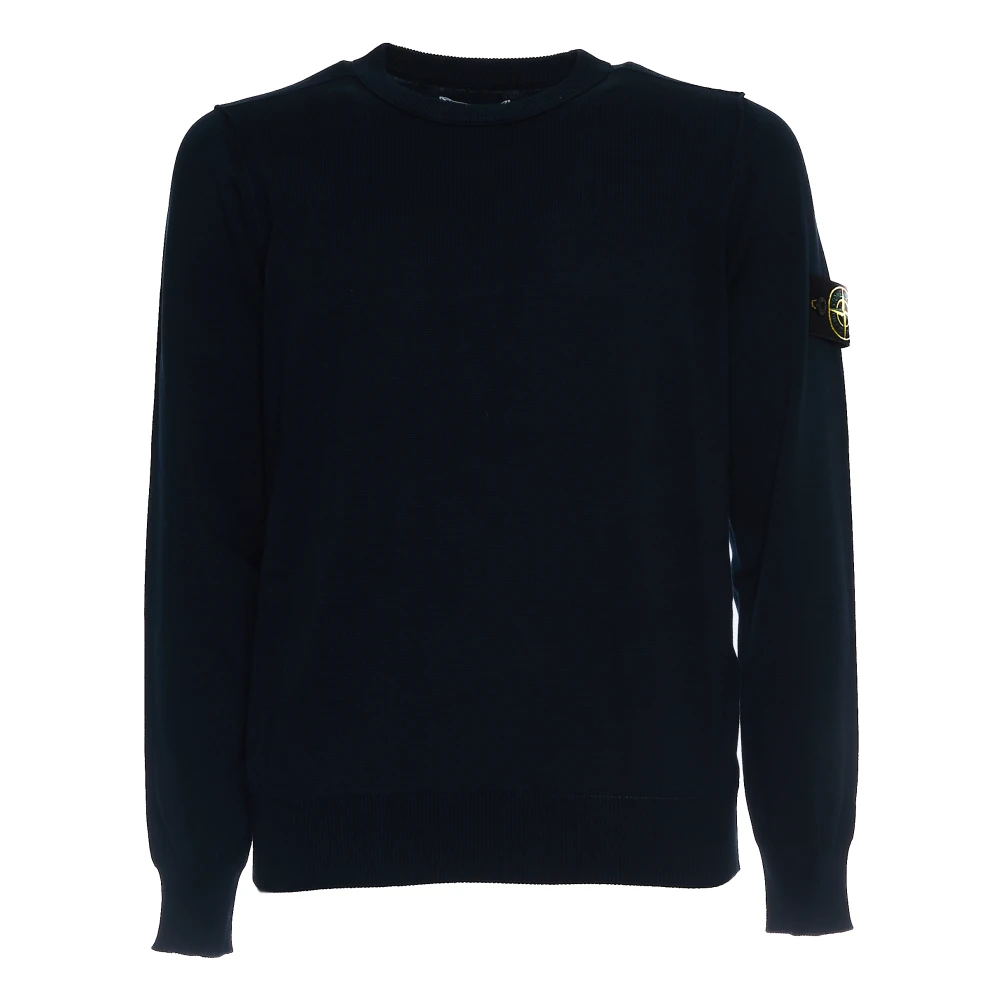 Stone Island Blauwe Casual Kleding voor Mannen Blue Heren