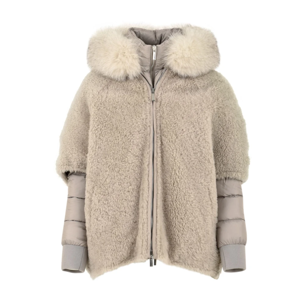 Moorer Mujer Marrón Chaquetas, Talla: S