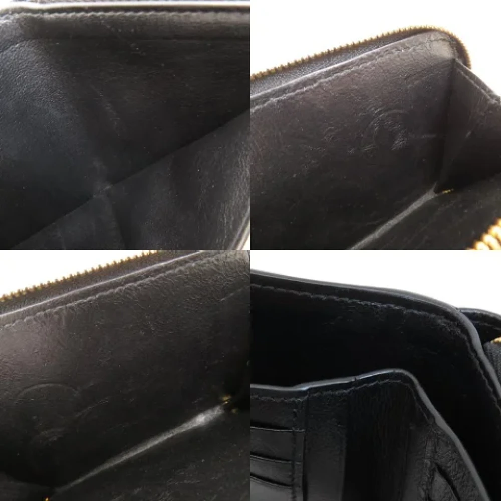Balenciaga Vintage Pre-owned Leather wallets Black Dames