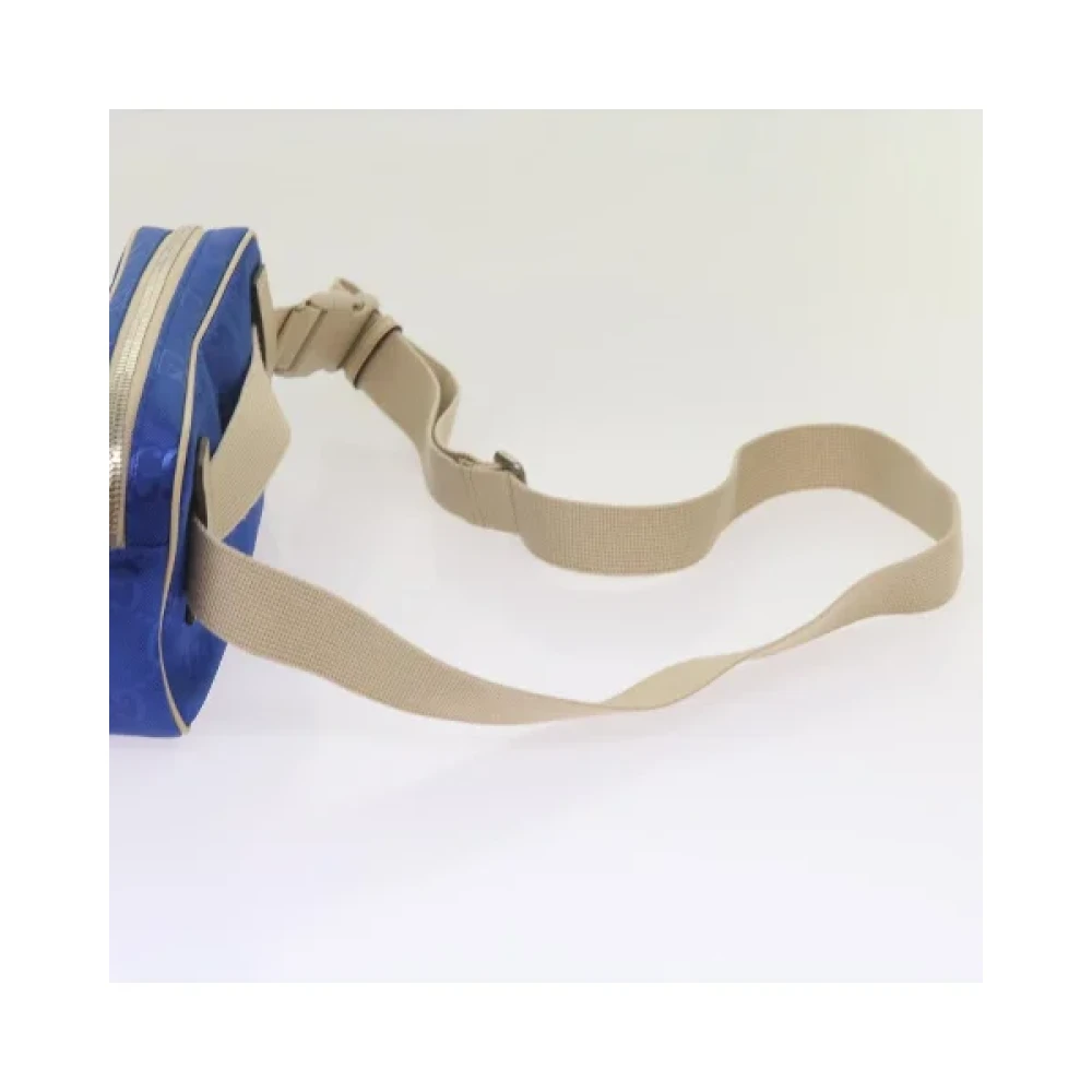 Gucci Vintage Pre-owned Nylon gucci-bags Blue Dames