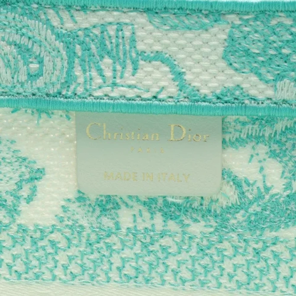 Dior Vintage Pre-owned Canvas totes Green Dames