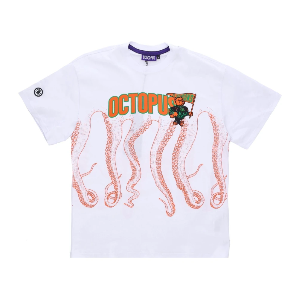 Octopus Athletic Tee Wit T-shirt White Heren