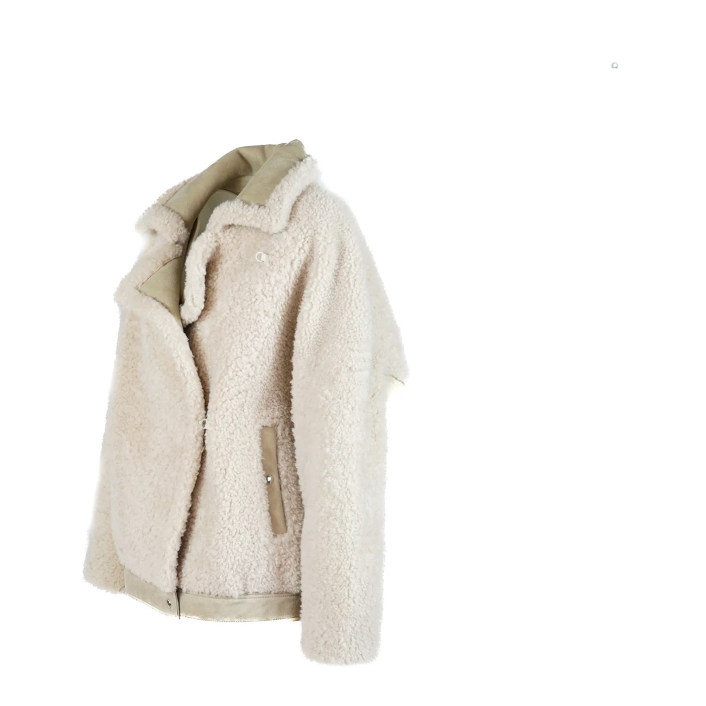 IRO Beige Jassen Stijlvol Model Beige Dames