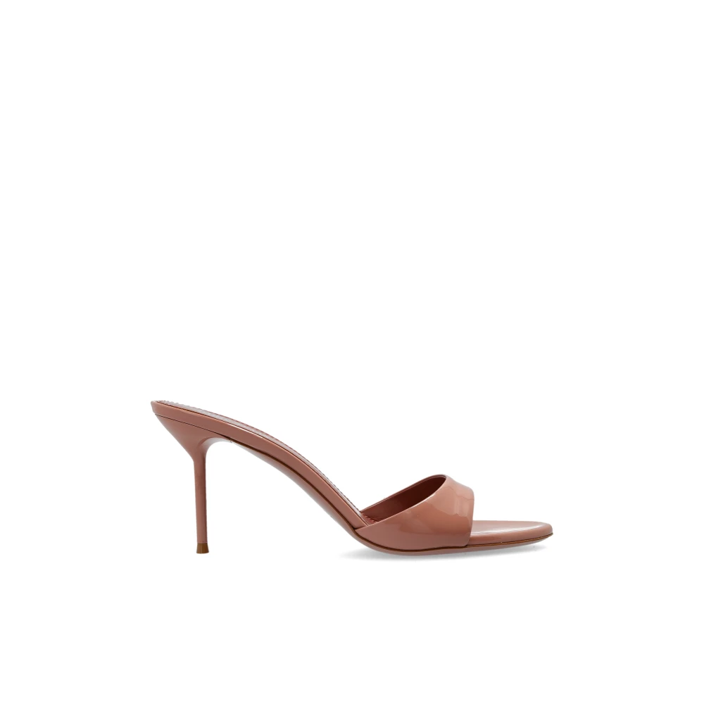 Paris Texas Kvinno Rosa Skor Dam, 38 Eu, Läder, Heeled Mules Lidia