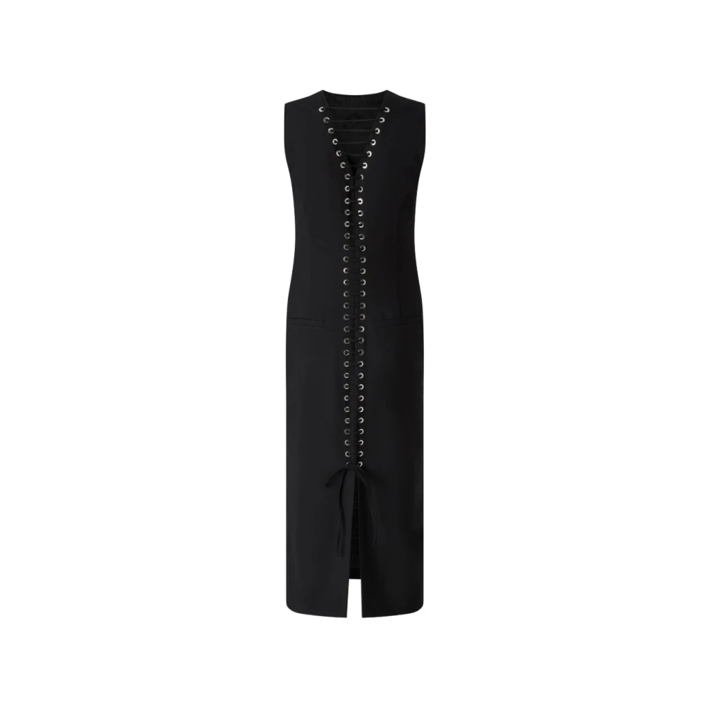 Pinko - Dresses > Day Dresses > Midi Dresses - Female - Midi Dresses - Black - S - Dresses - Image 3