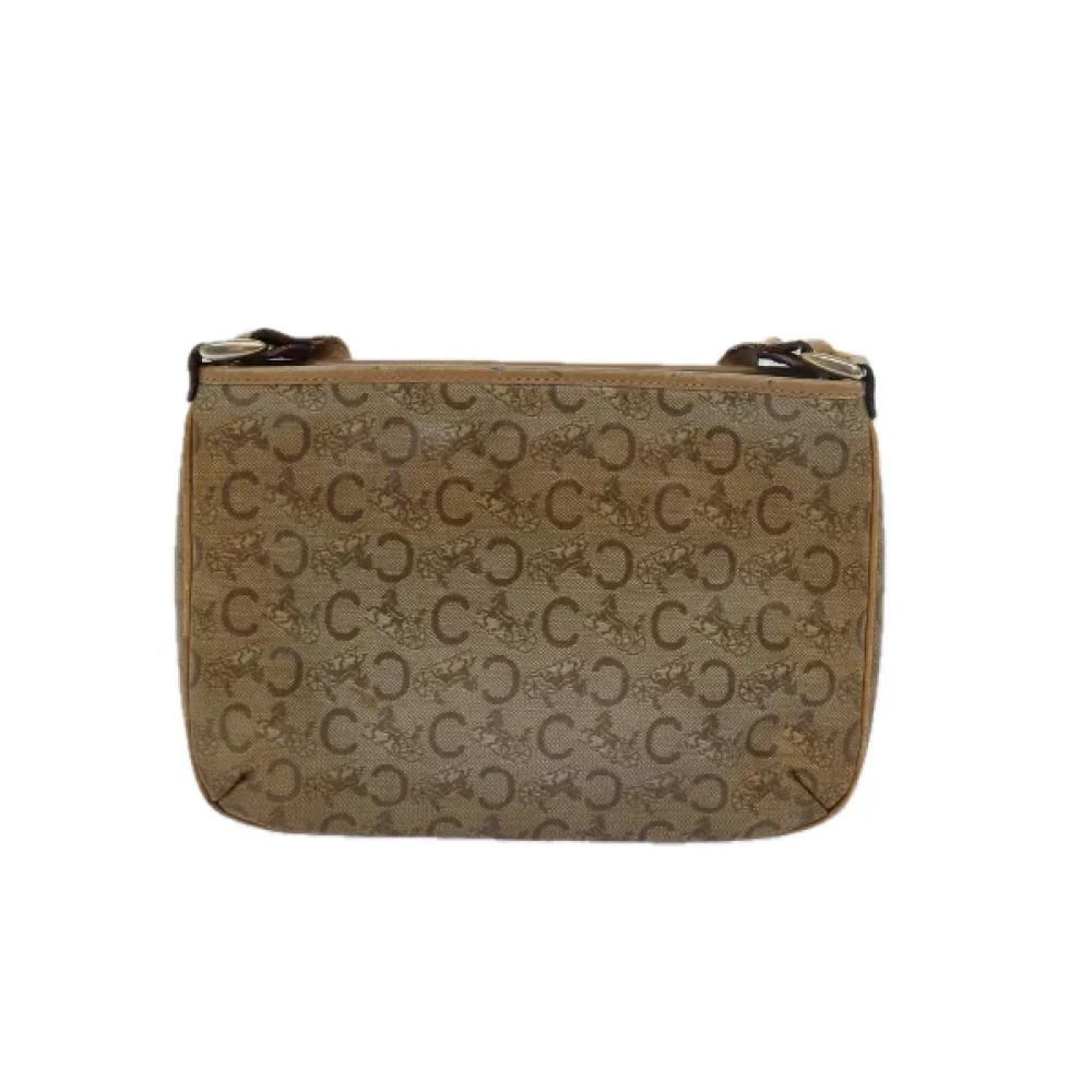 Celine Vintage Pre-owned Leather celine-bags Beige Dames
