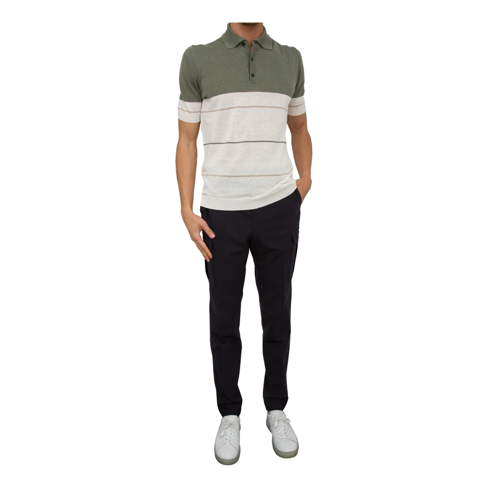 PESERICO Klassieke Polo Shirt Multicolor Heren