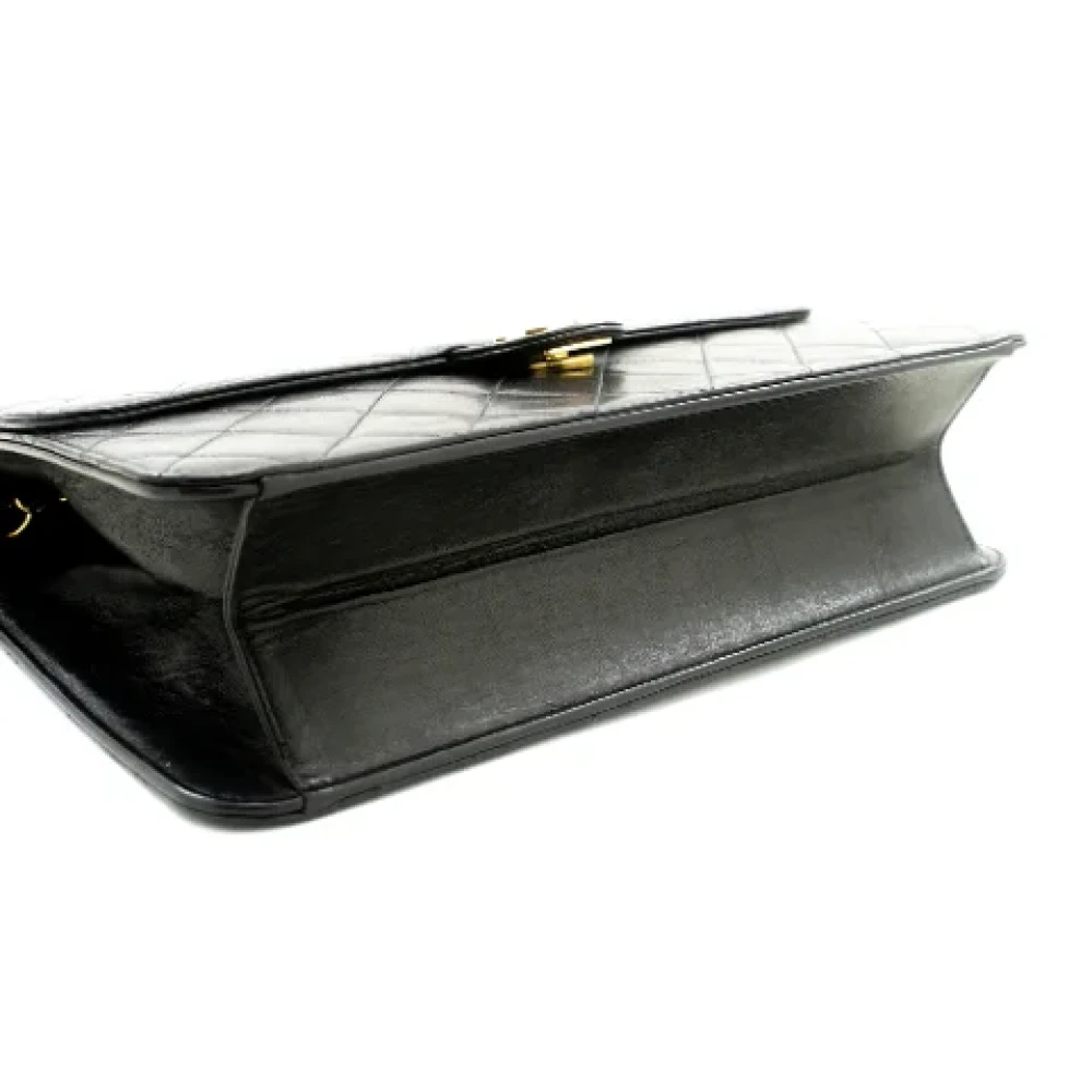 Chanel Vintage Pre-owned Leather chanel-bags Black Dames