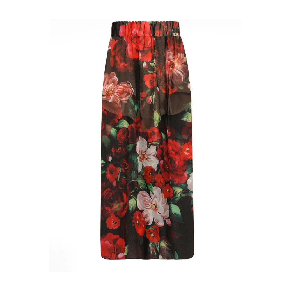 Dolce & Gabbana Women's Multicolor Stylish Pleated Skirt For - Maxi Skirts - M - Skirts