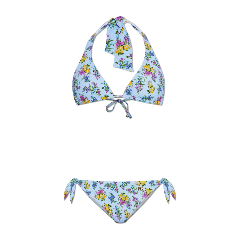 Dolce & Gabbana Vrouw Blauw Badmode Dames, L, Swimwear