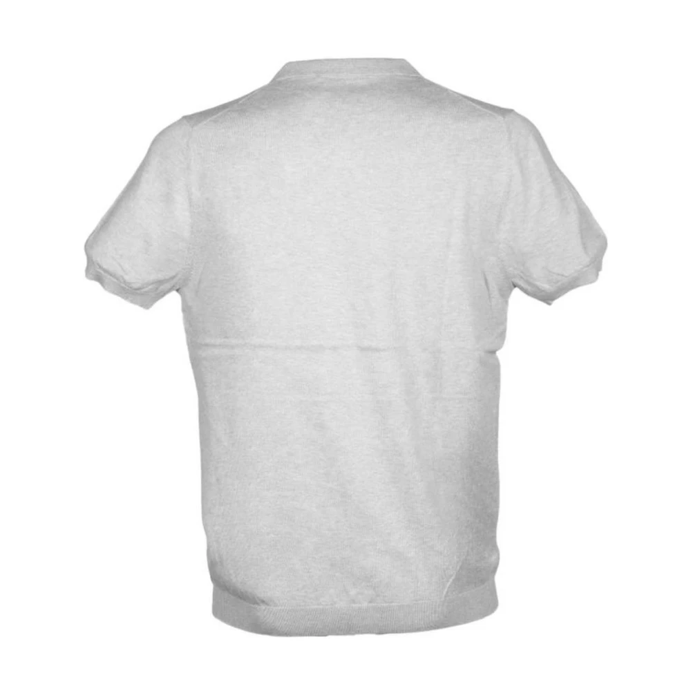 People of Shibuya Grijze Katoenen Poloshirt Gray Heren