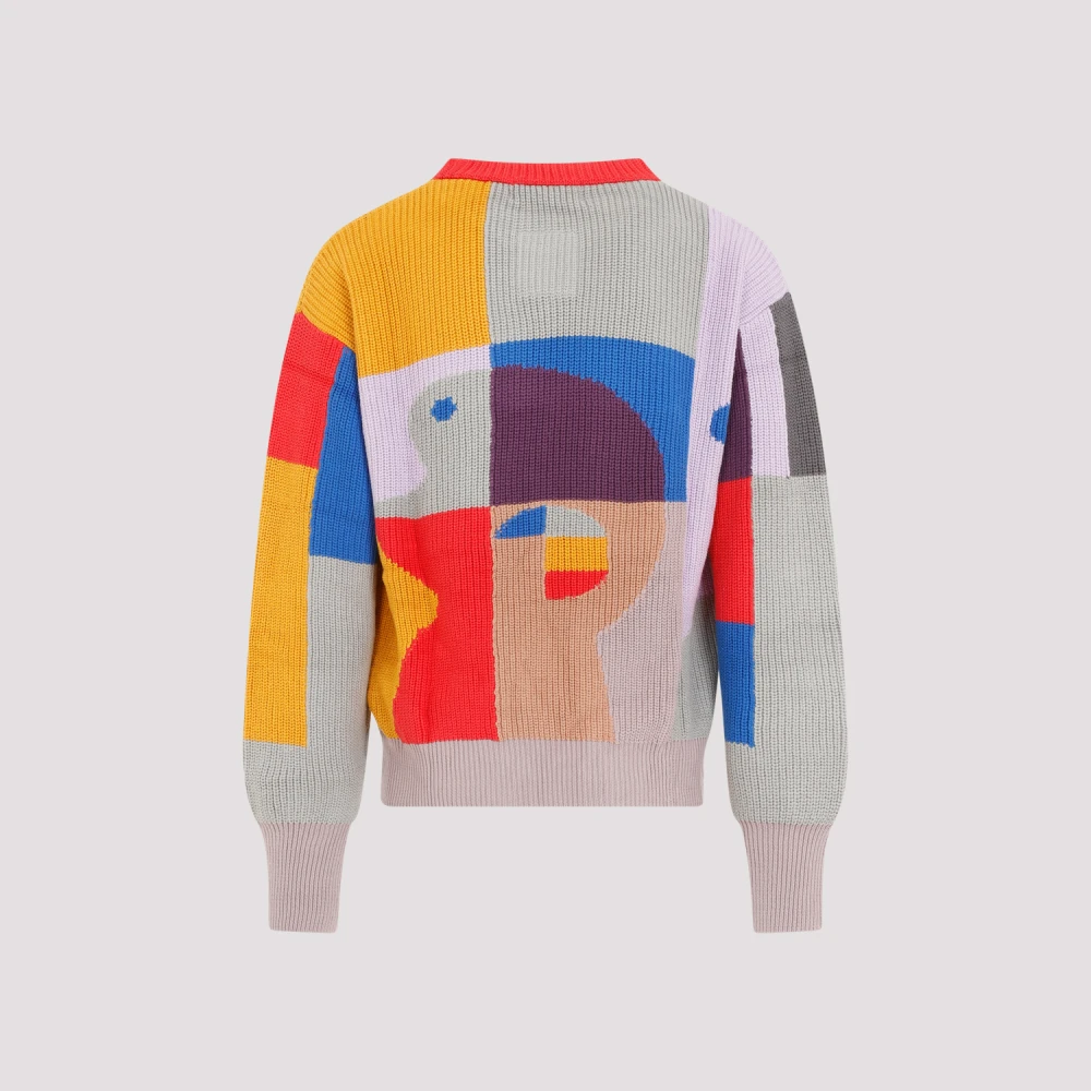 KidSuper Studios Bauhaus Paint Palette Sweater Multicolor Heren