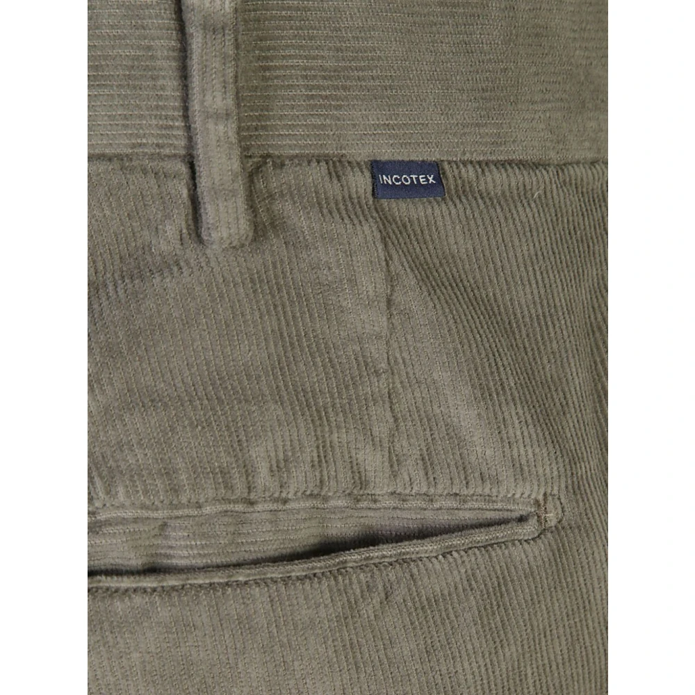 Incotex Beige Broek voor Moderne Man Beige Heren
