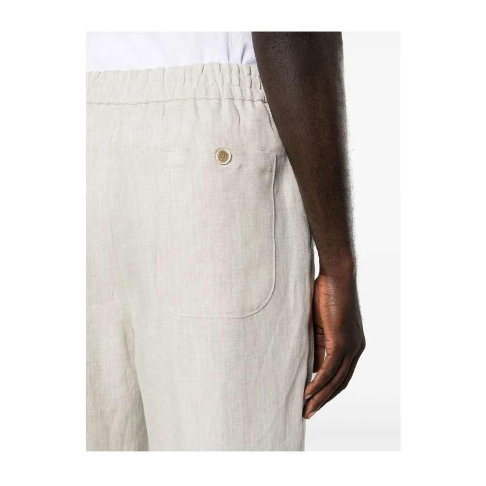 ETRO Taupe Broek Ss24 Beige Heren