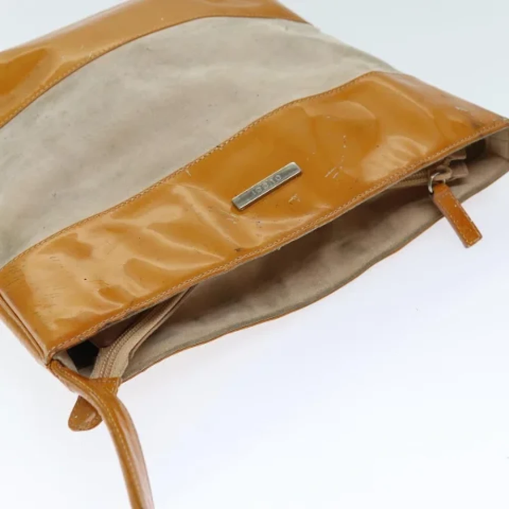 Gucci Vintage Pre-owned Leather gucci-bags Orange Dames