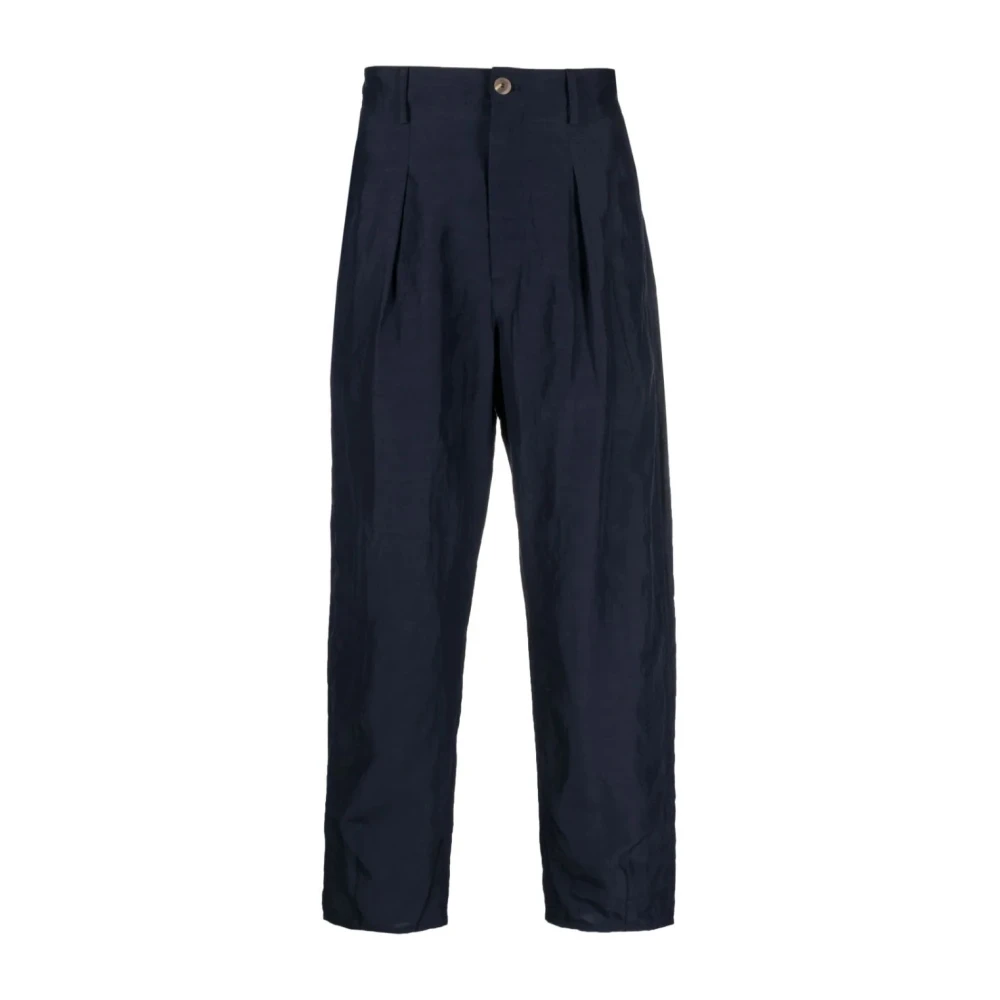 Giorgio Armani Elegante Zwarte Heren Sweatpants Black Heren