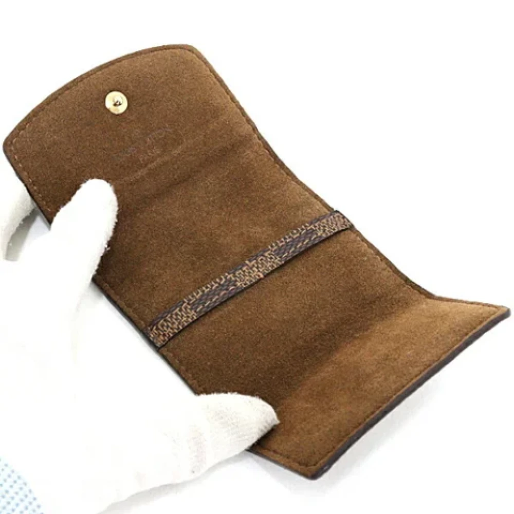 Louis Vuitton Vintage Pre-owned Canvas wallets Brown Dames