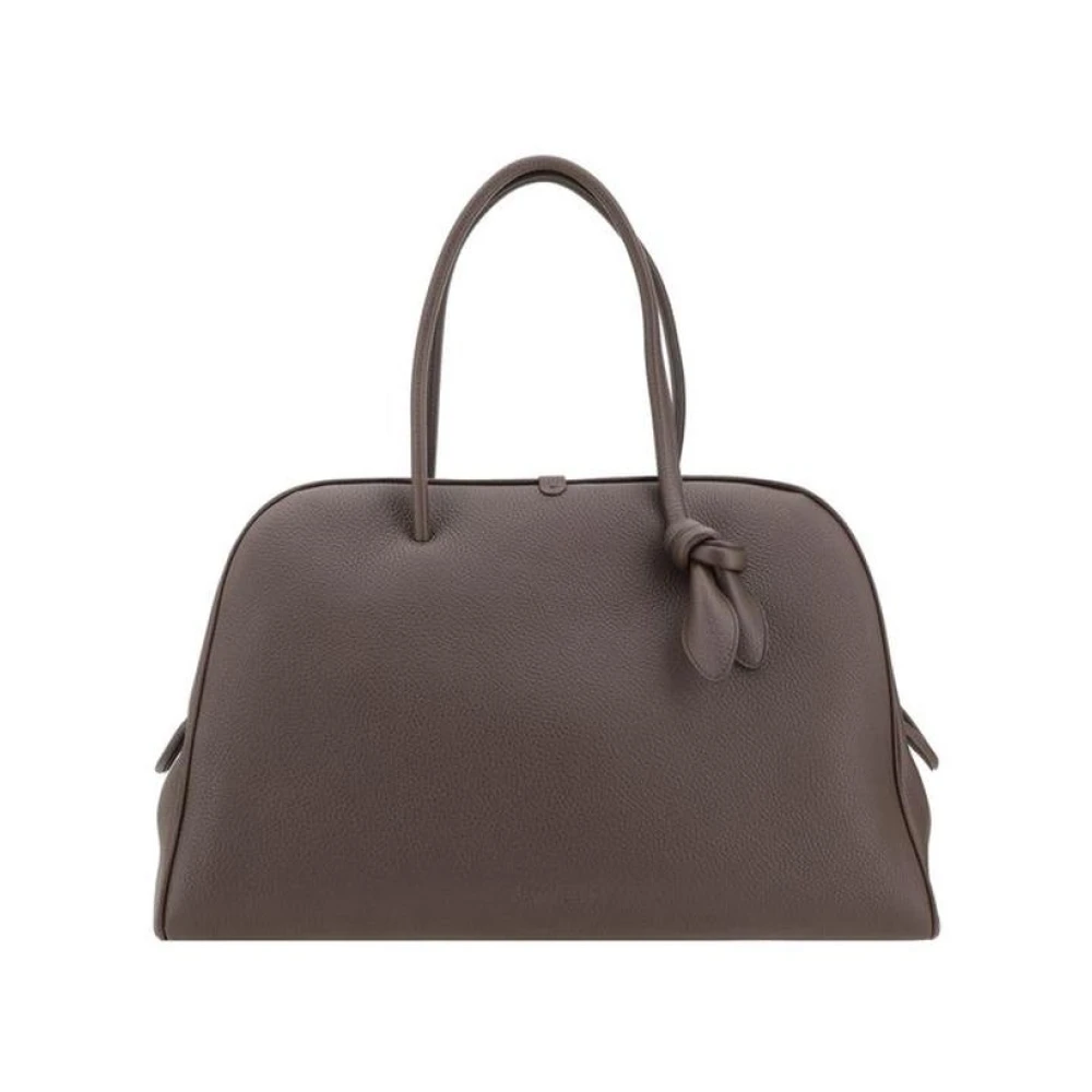 Jacquemus Elegante leren schoudertas Brown Heren