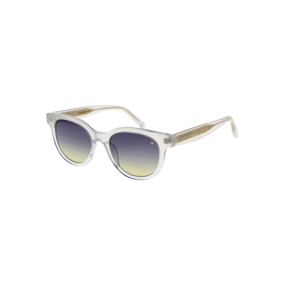 Scotch & Soda Women's Gray Sunglasses, One Size, Clear Frame Gradient Sunglasses