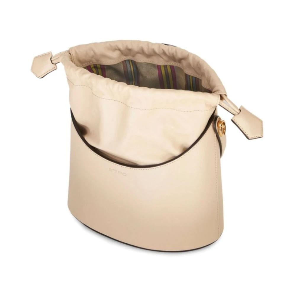 ETRO Schoudertassen met Secchiello-stijl Beige Dames