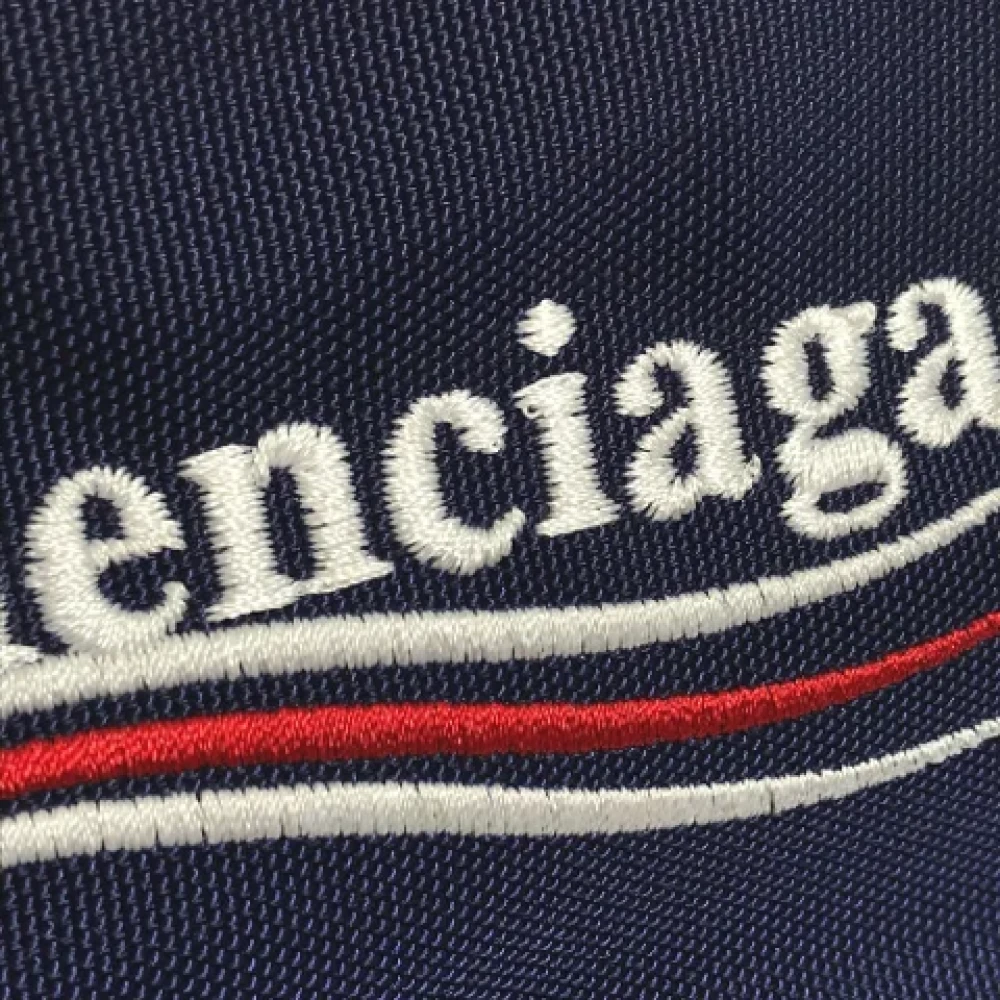 Balenciaga Vintage Pre-owned Fabric balenciaga-bags Blue Dames
