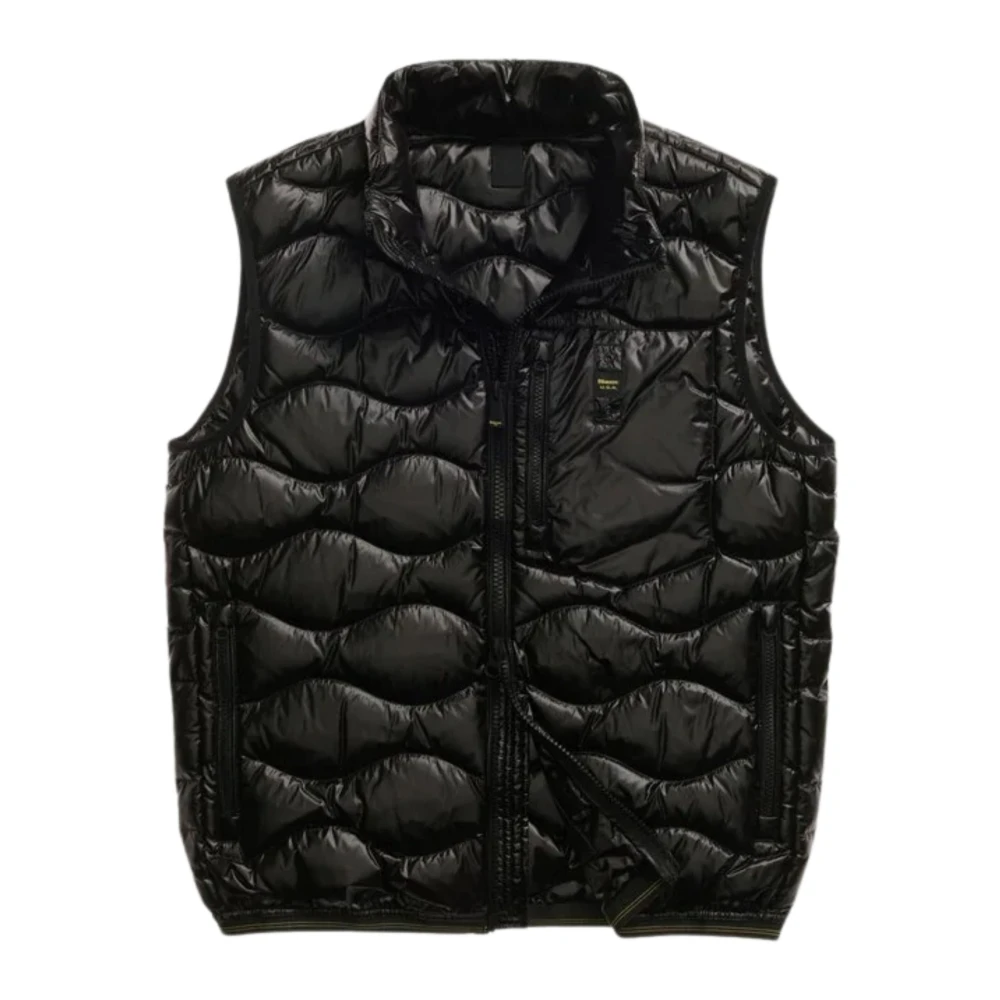 Blauer Men's Black Copley Full Zip Gilet