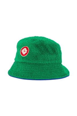 Grön Towelling Bucket Hat