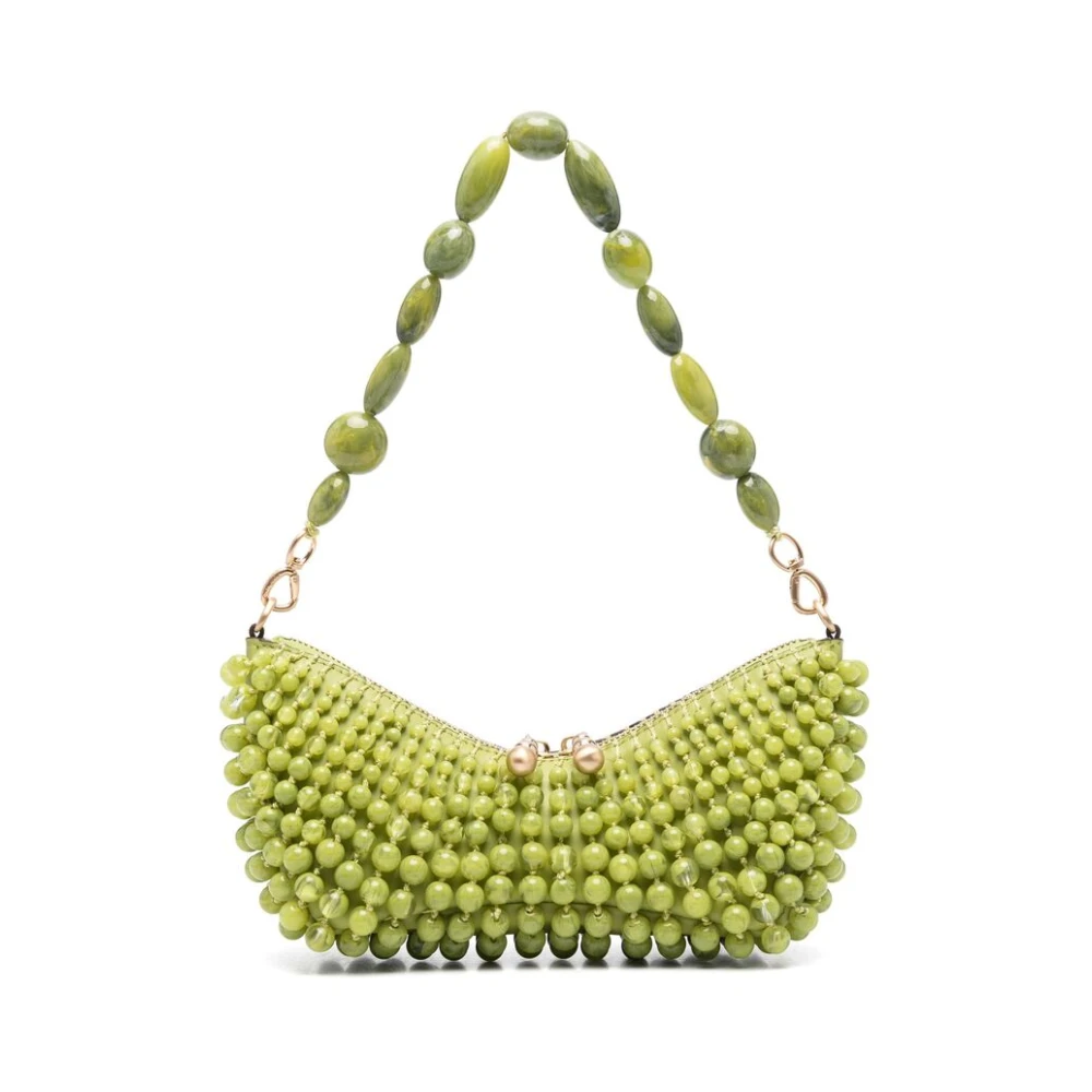 Cult Gaia Avocado Groene Top Handvat Tas Green Dames