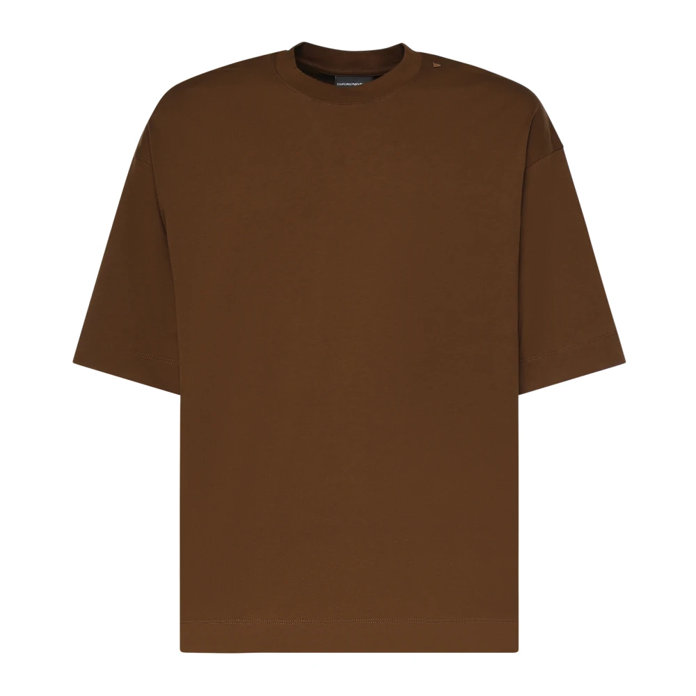 Emporio Armani Uomo Marrone Top, L, New,