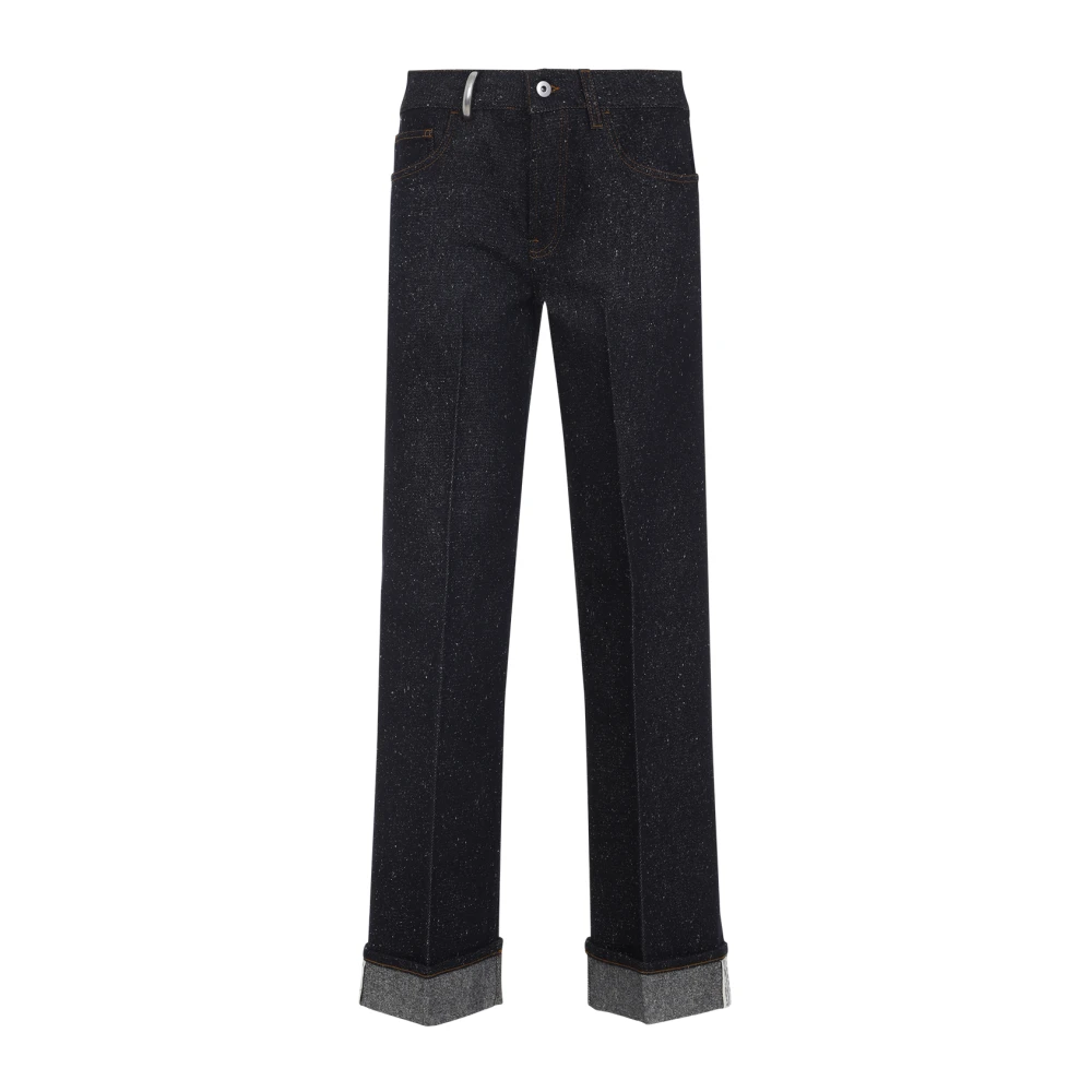 Burberry Women's Blue Regular Fit Jeans - Straight Fit Jeans - W27 - Jeans