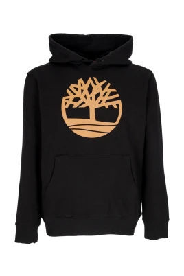 Tree Logo Hoodie Black Wheat