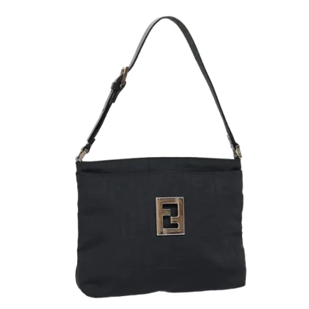 Fendi Vintage Pre-owned Canvas fendi-bags Black Dames