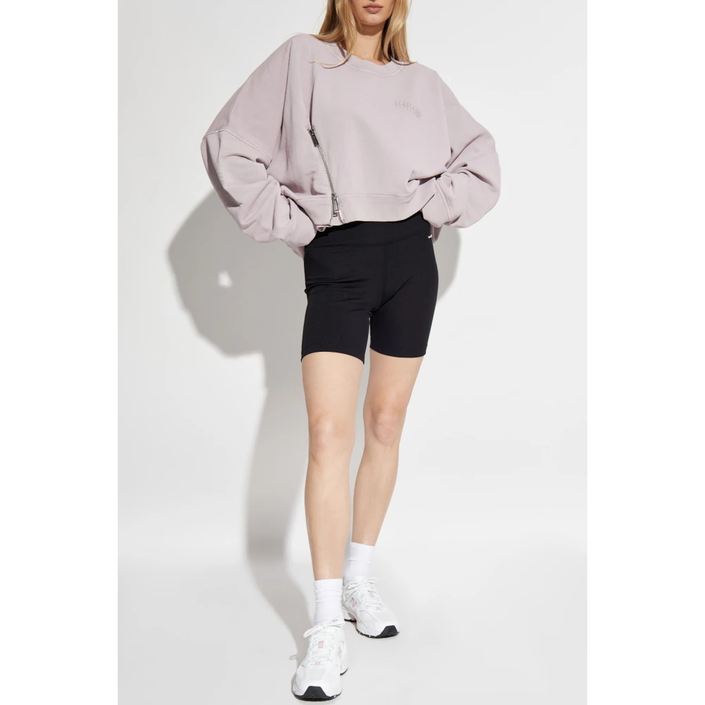 Dsquared2 Sweatshirt met logo Purple Dames