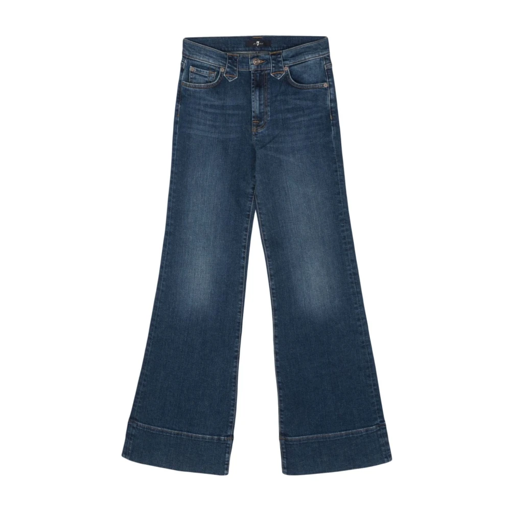 7 For All Mankind Blauwe Jeans voor Dames Aw23 Blue Dames