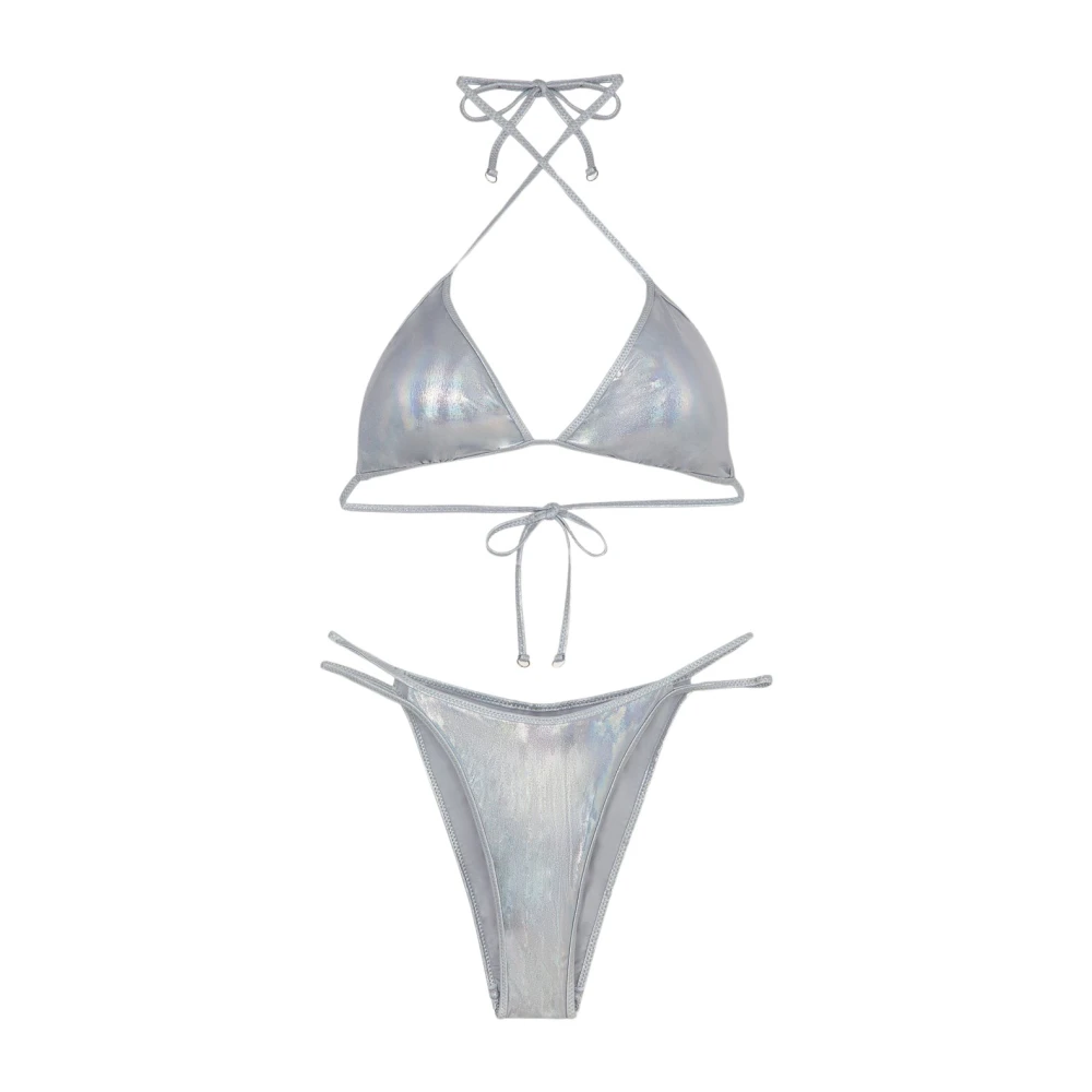 F**k Bikini Triangolo E Slip Fisso Sundown Gray Dames