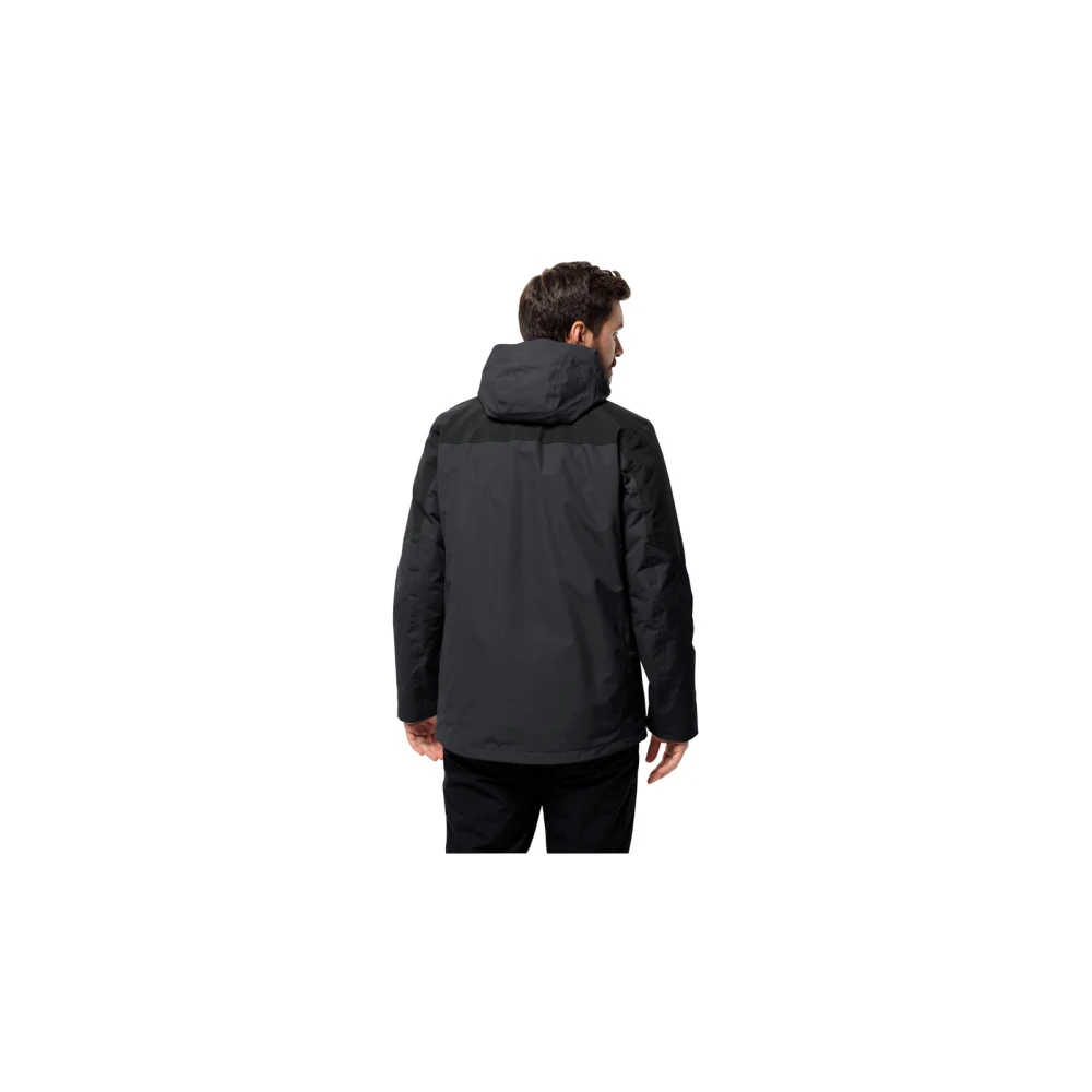 Jack Wolfskin Softshell jas Romberg 3In1 Black Heren