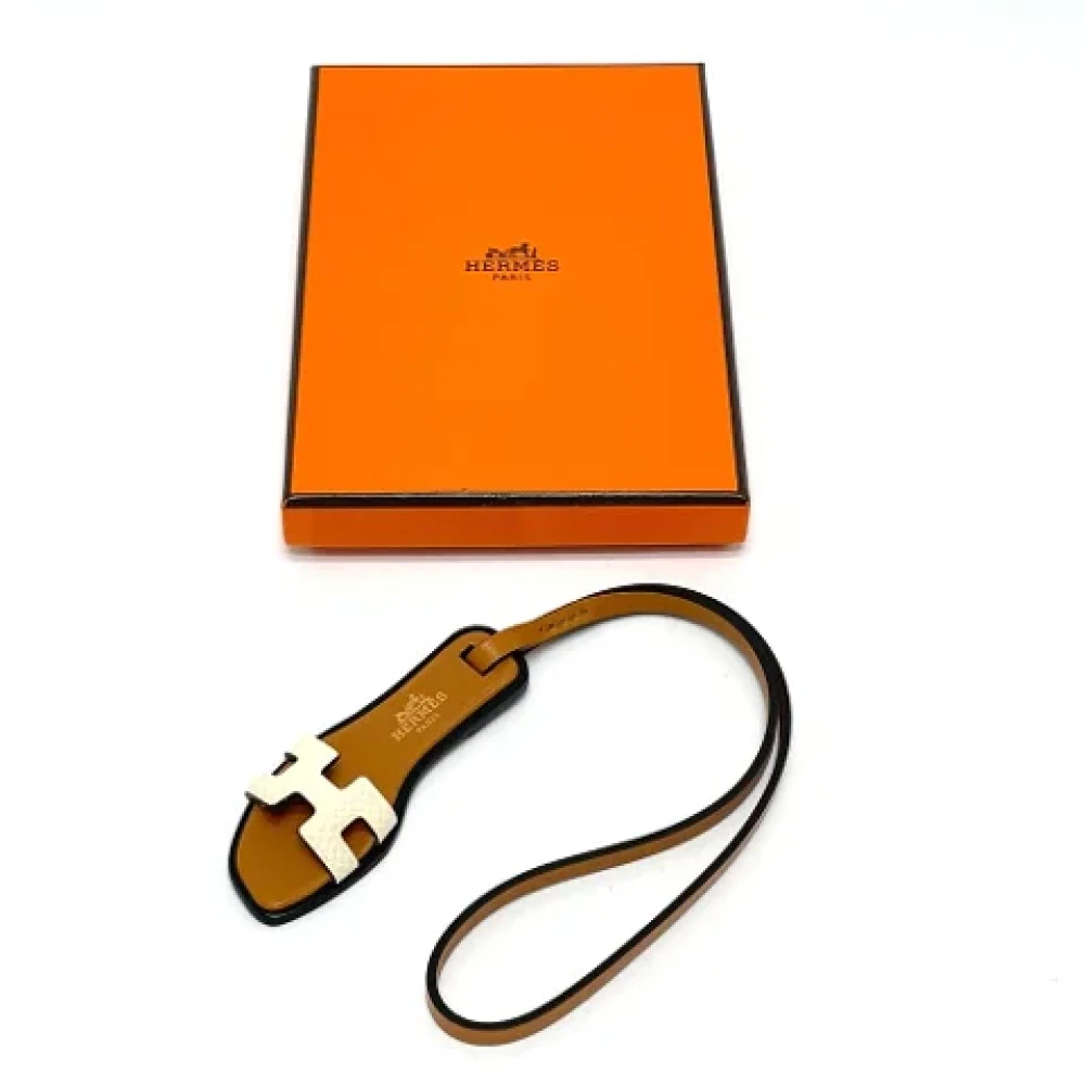 Hermès Vintage Pre-owned Leather key-holders Brown Dames
