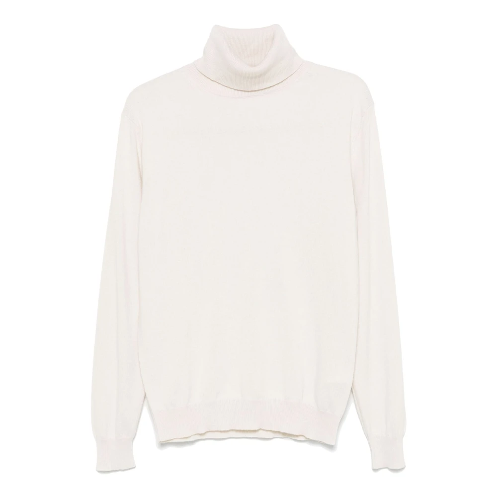 Dondup Kasjmier Zijde Witte Trui Beige Heren