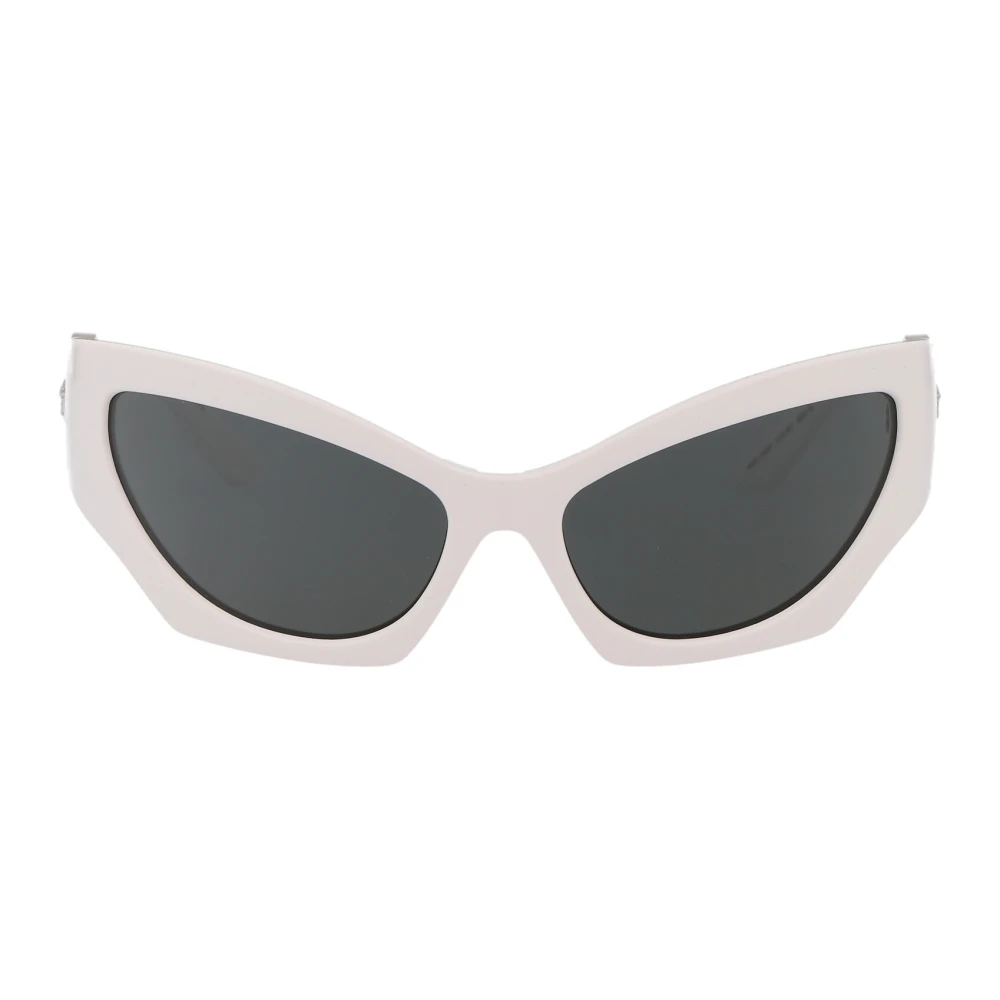 Versace Woman Sunglass VE4450 - Frame color: White, Lens color: Dark Grey - Image 4
