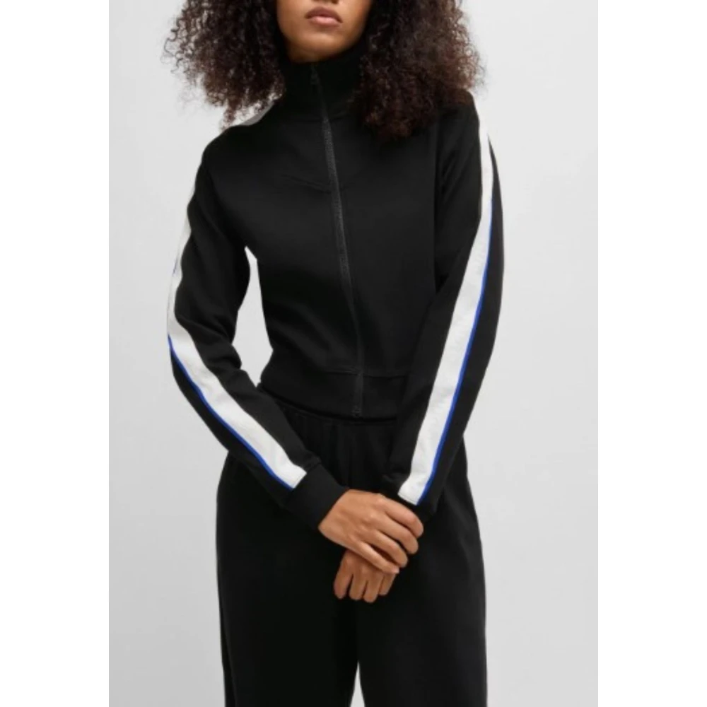 Hugo Boss Dames Sweatshirt Black Dames