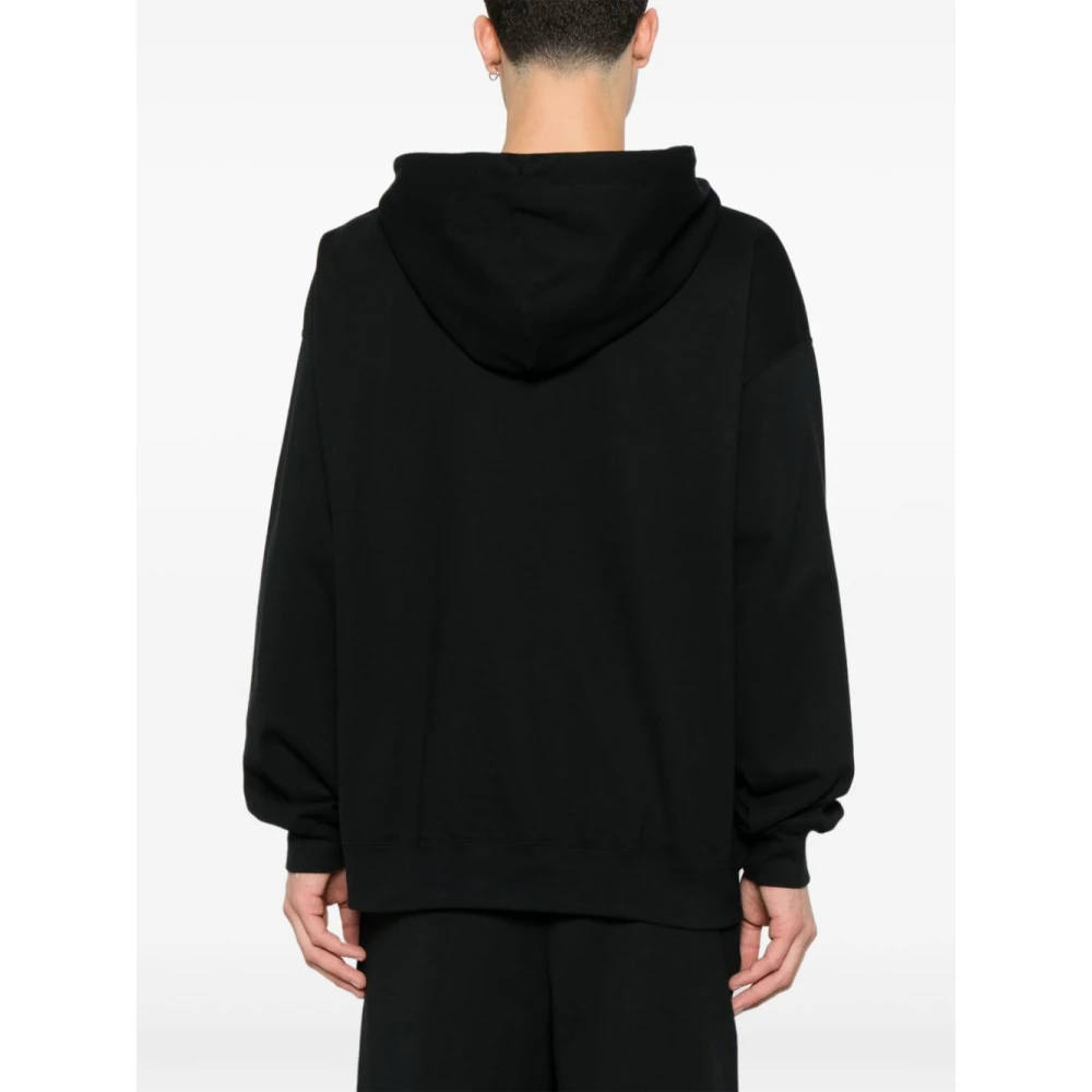 Y-3 Zwarte Sweater met Logoprint Black Heren