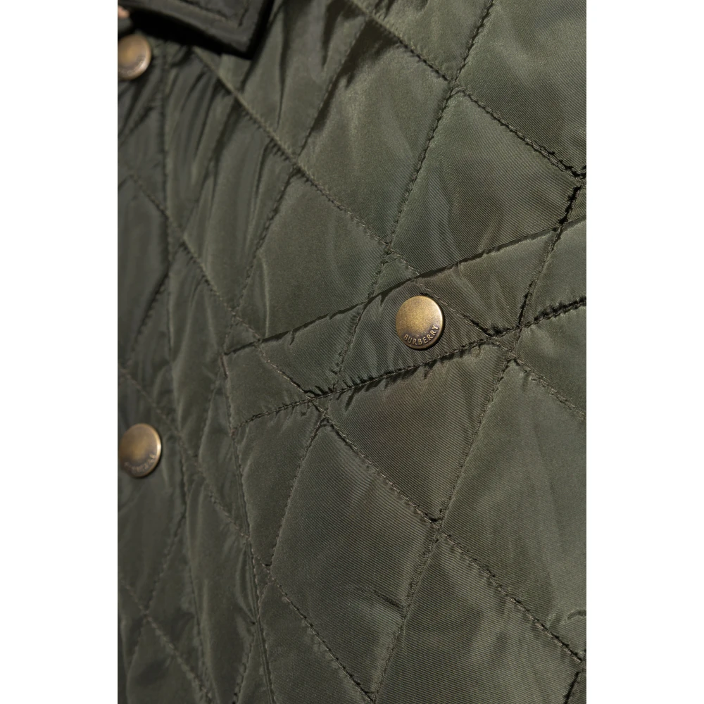 Burberry Gewatteerde jas Green Heren