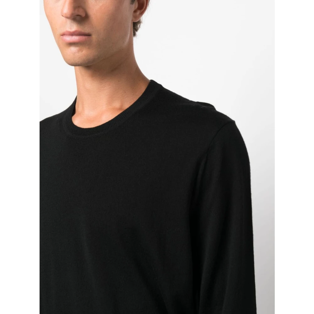 Michael Kors Black Core Merino Trui Black Heren