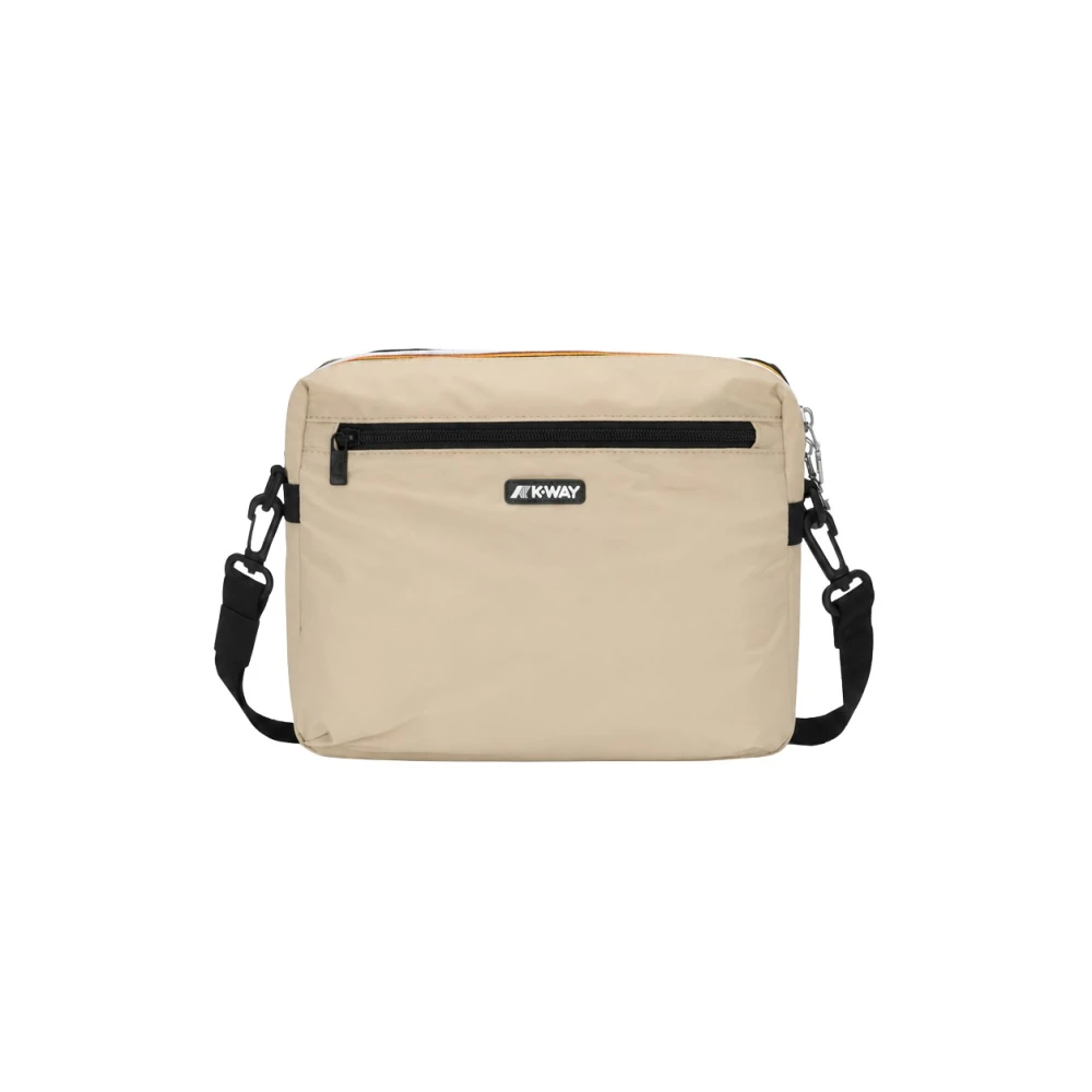 Borsa K-Way Moire Pouch Bag Donna Beige Unica - Immagine 4