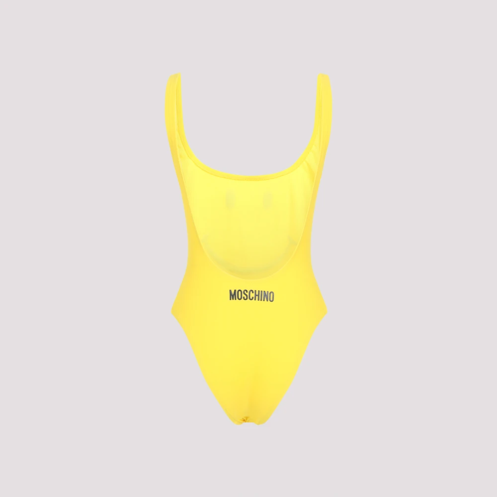 Moschino Fantasia Gele Badpak Yellow Dames