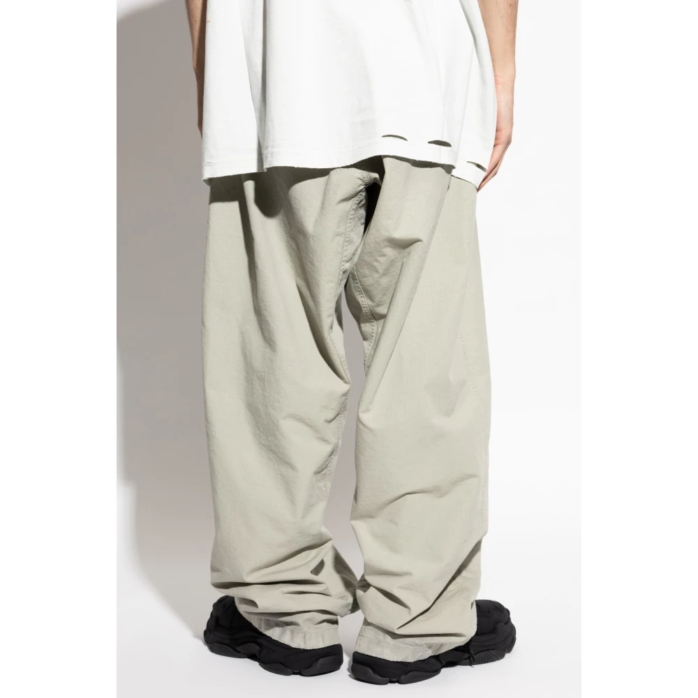 Balenciaga Broek met zakken Green Heren