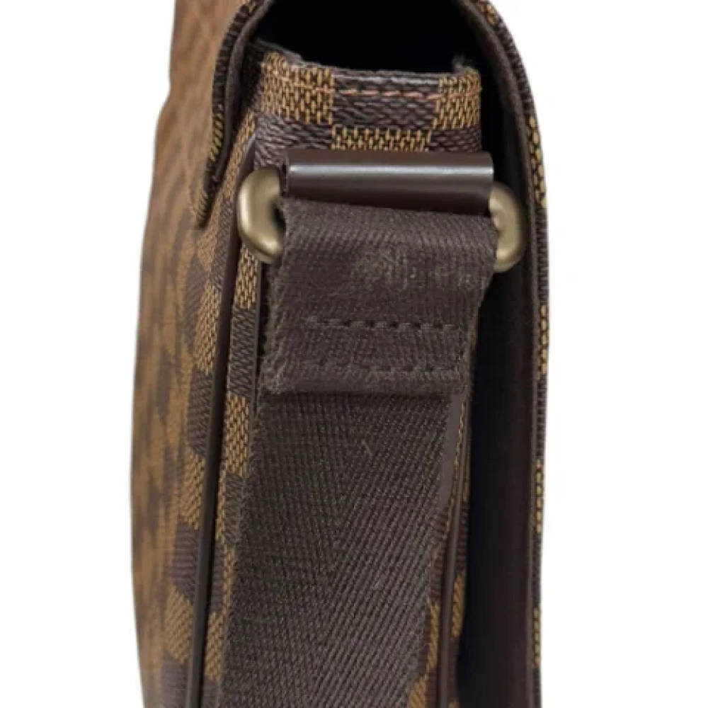 Louis Vuitton Vintage Pre-owned Canvas shoulder-bags Brown Heren